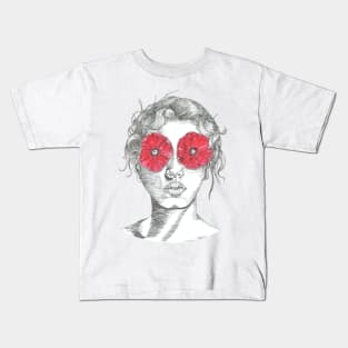 Poppy-eyed Kids T-Shirt